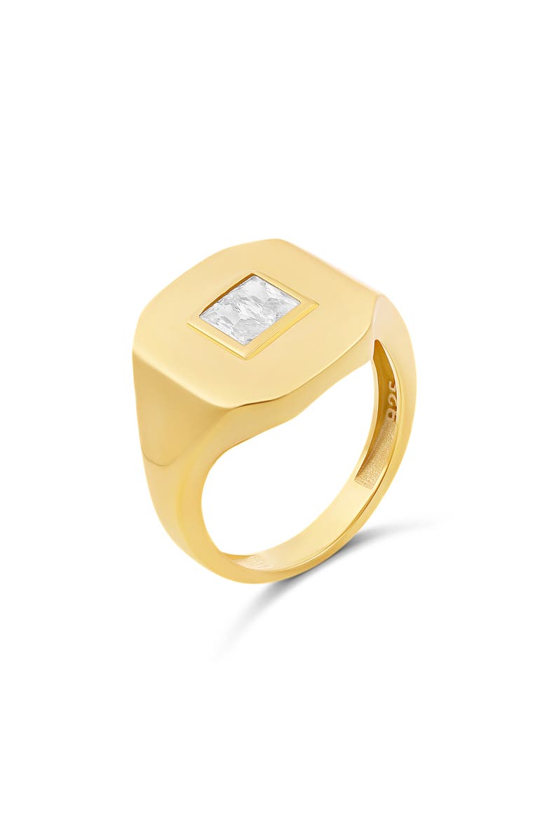 Chunky Statement Ring, Main, color, GOLD