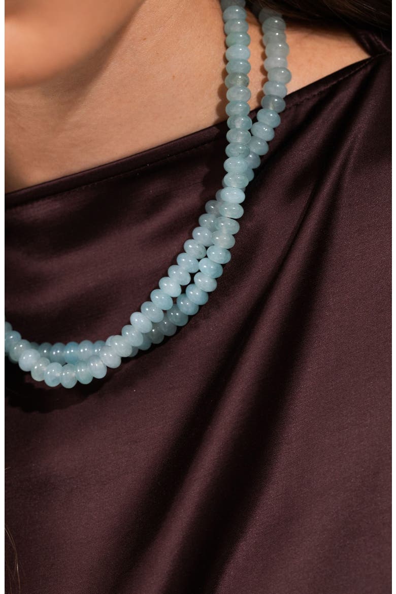 Veronica Multistrand Necklace, Alternate, color, BLUE QUARTZ