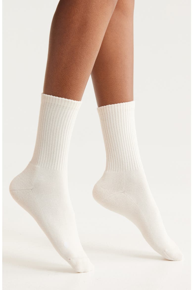 3-Pack Crew Socks, Alternate, color, GREY MOONBEAM