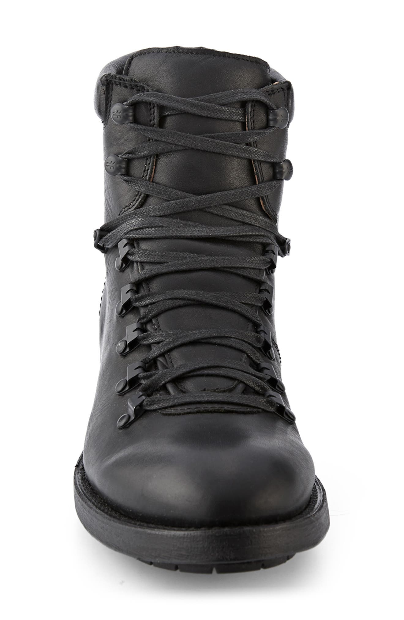 Bowery Waterproof Hiking Shoe, Alternate, color, BLACK