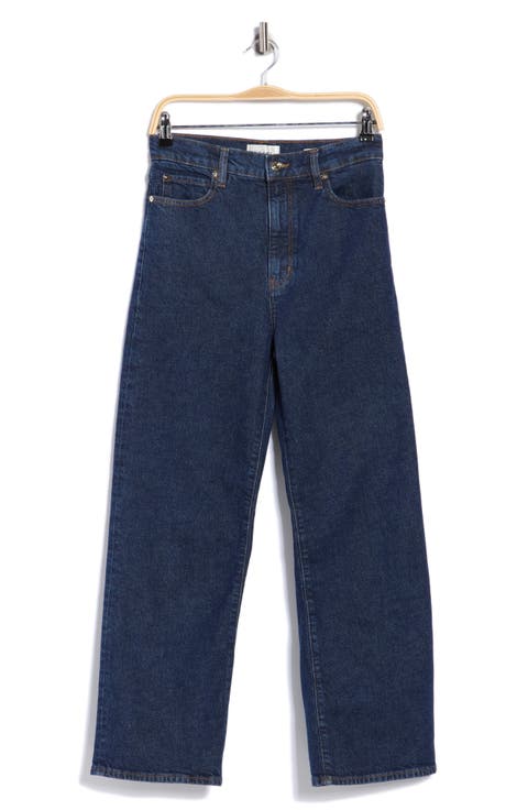 The Wide High Waist Ankle Wide Leg Jeans