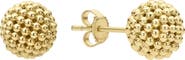LAGOS Caviar Ball Stud Earrings