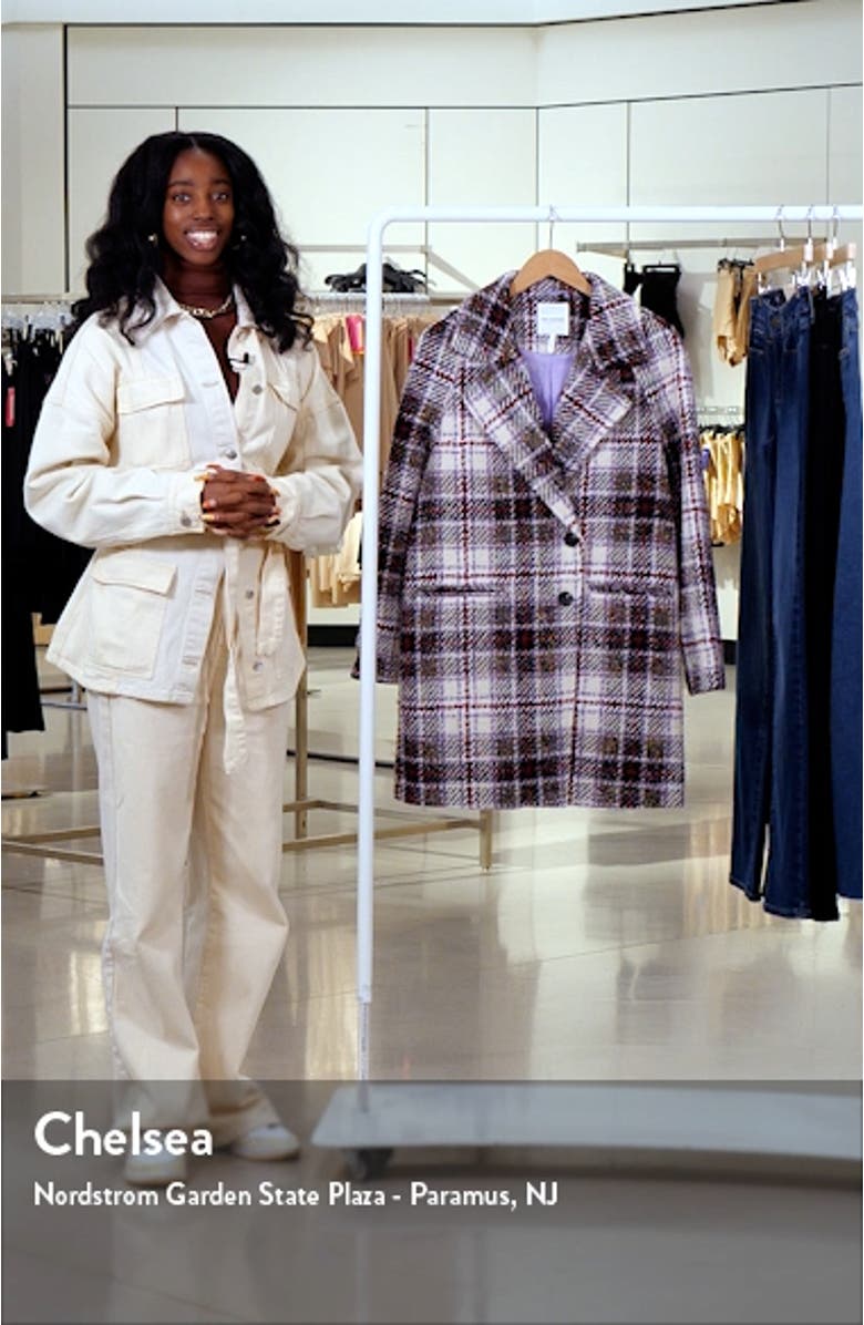 Plaid Midi Coat, sales video thumbnail
