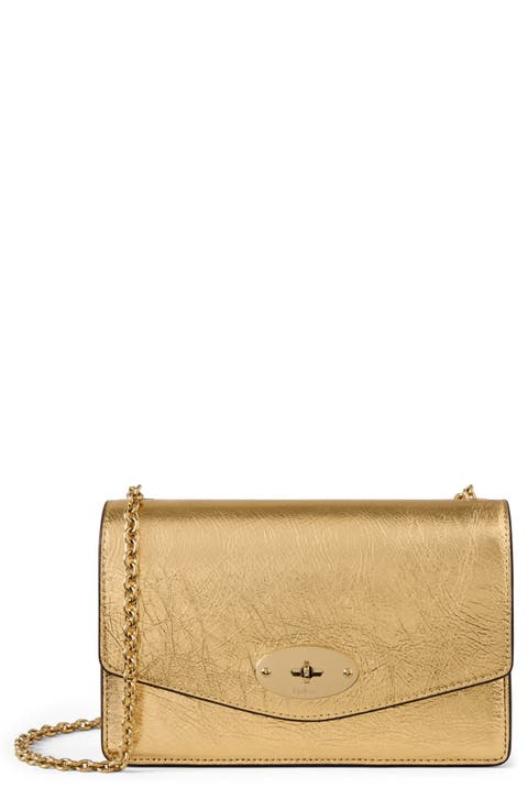 Small Darley Crinkled Leather Crossbody Bag