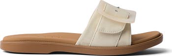 Cushion Sunny Buckle Slide Sandal