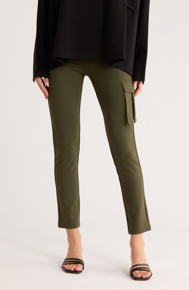 PATRIZIA LUCA Cargo Pants, Main, color, Olive
