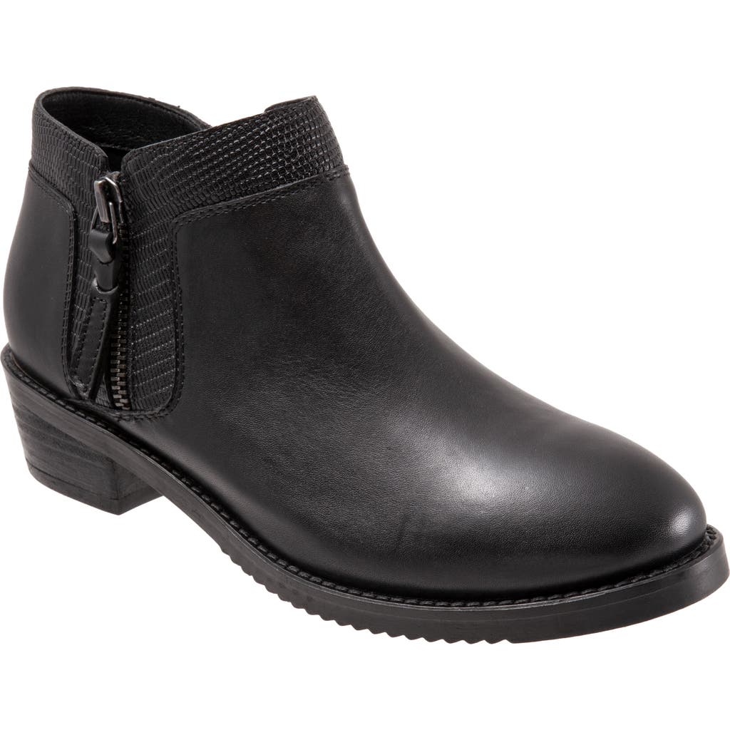 Softwalk ® Rubi Ankle Boot In Black/lizard