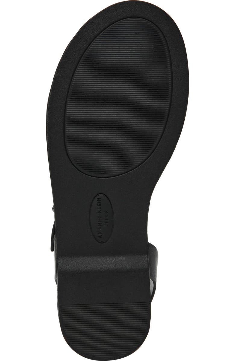 Anne Klein Elzie Sandal, Alternate, color, Black Pu
