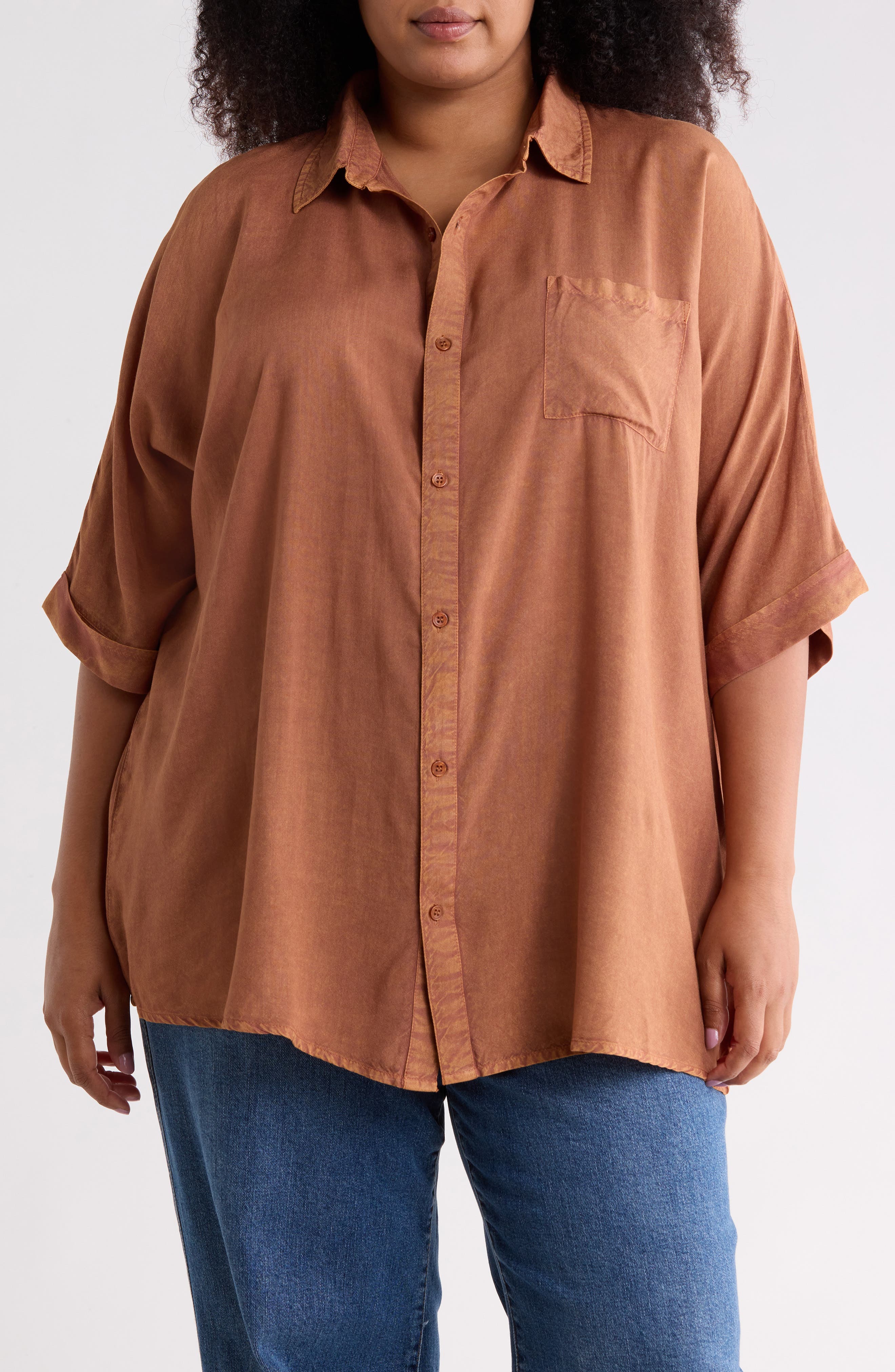 Short Sleeve Button-Up Shirt