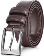 Mio Marino Dual Loop Leather Dress Belt