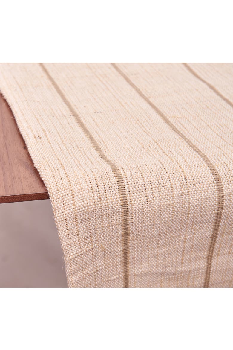 Jute Runner Collection, Alternate, color, Brown