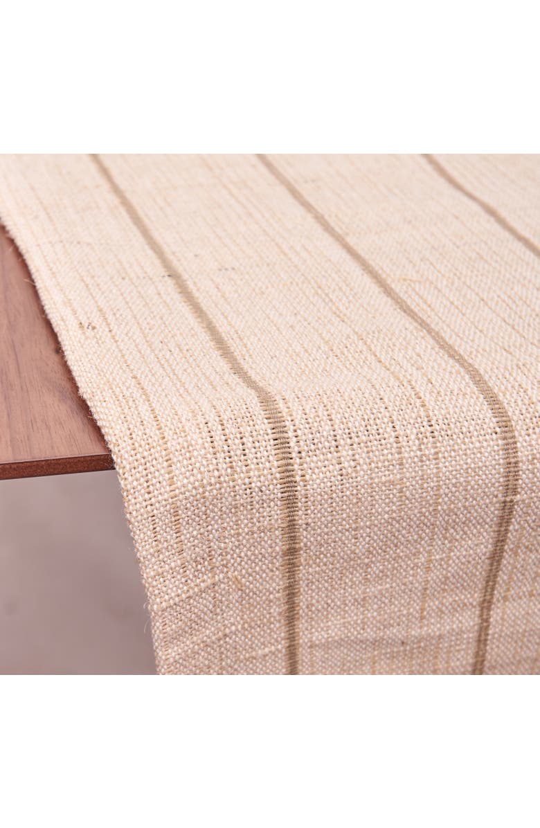 carol & frank Jute Runner Collection, Alternate, color, Brown