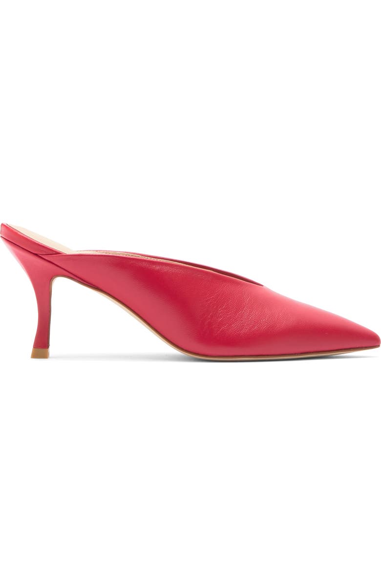 Stuart Weitzman Lula Pointed Toe Pump, Alternate, color, Lipstick Red
