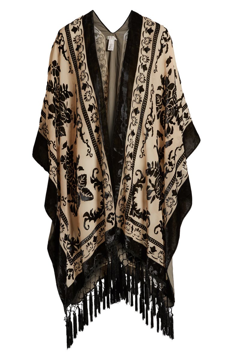 Free People Nightbird Velvet Duster, Alternate, color,