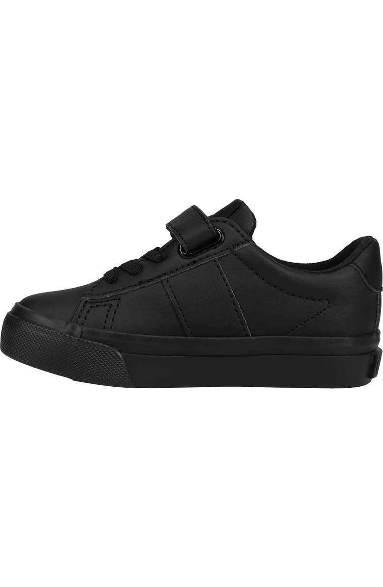 Polo Ralph Lauren Kids' Sayer Low Top Sneaker, Alternate, color, Black