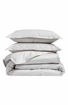 Nordstrom 400 Thread Count Organic Cotton Sateen Duvet Cover & Shams Set