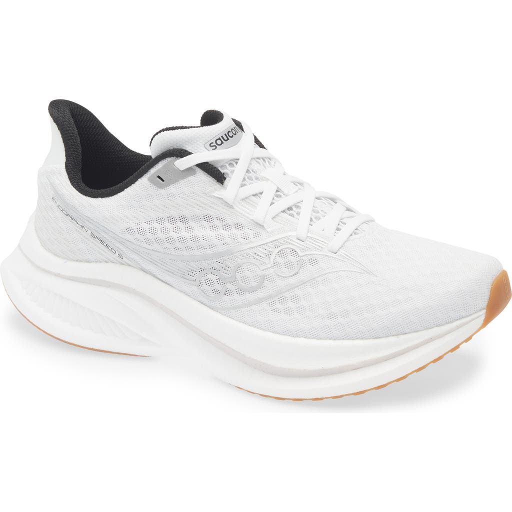 Saucony Endorphin Speed 5 Running Shoe In White