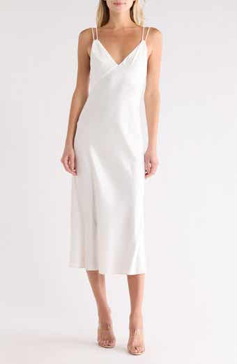 Alice + Olivia Kiro Satin Slipdress