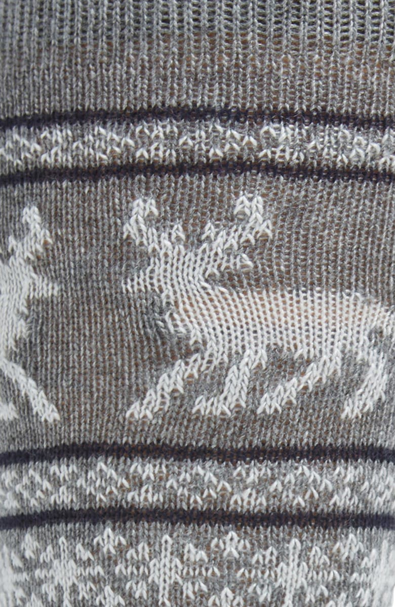 Nordstrom Fair Isle Crew Socks, Alternate, color, 