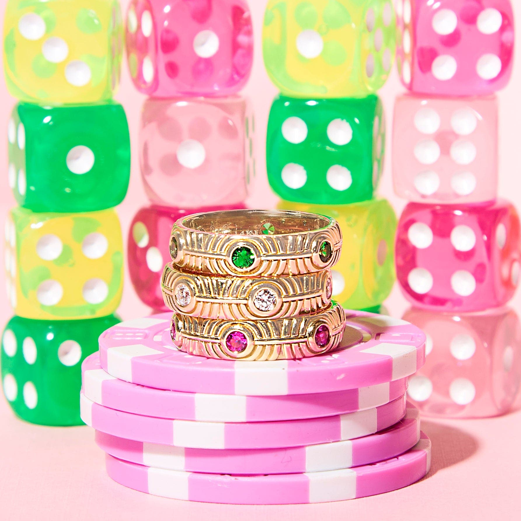 Campbell + Charlotte Revel Ribbed Stacking Band (Women) | Nordstrom