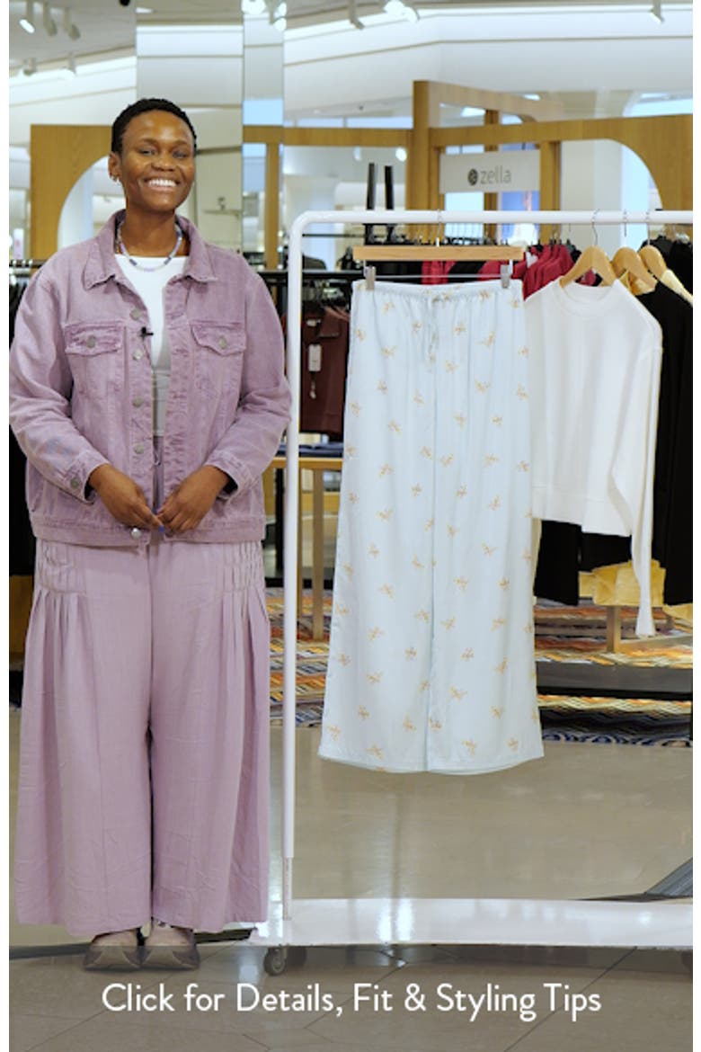 Solia Floral Pajama Pants video