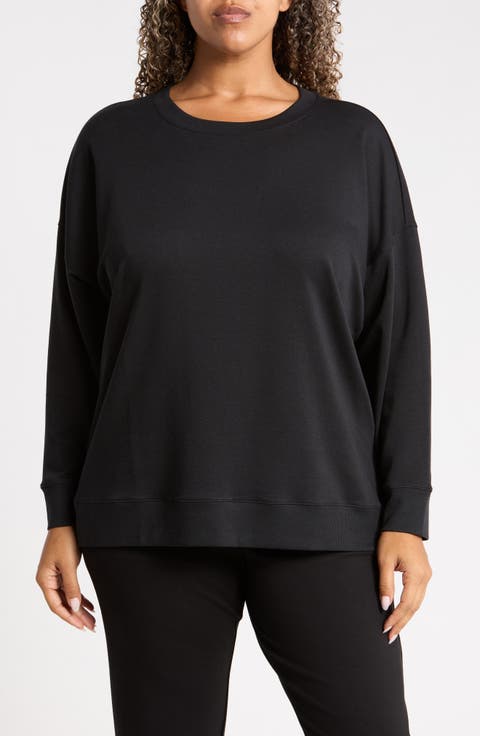 Long Crewneck Sweatshirt