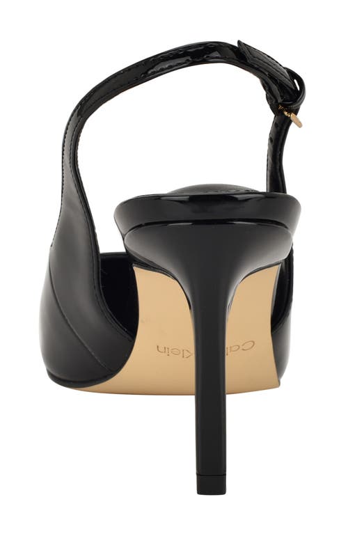 Calvin Klein Harbella Slingback Pump In Black