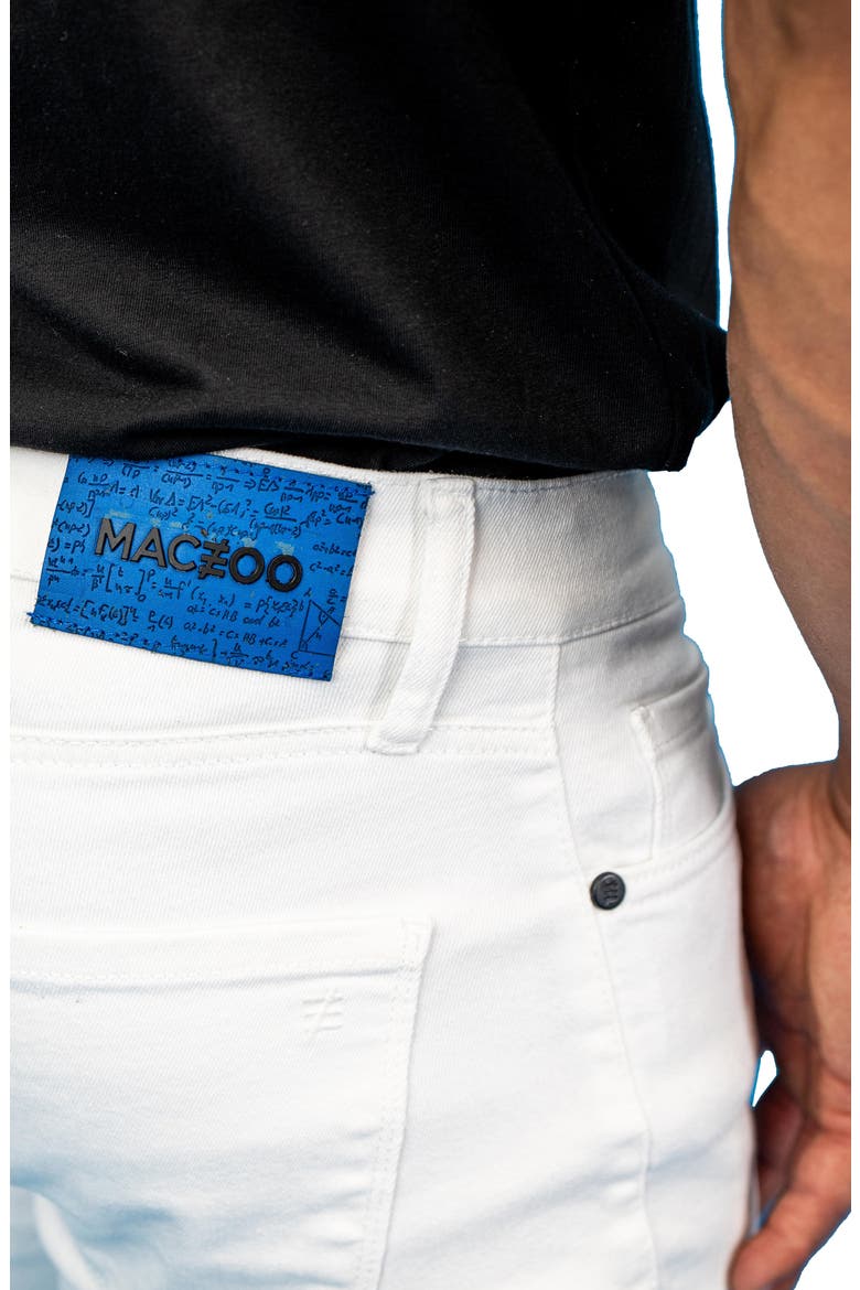 Athletic Fit Stretch Jeans, Alternate, color, WHITE