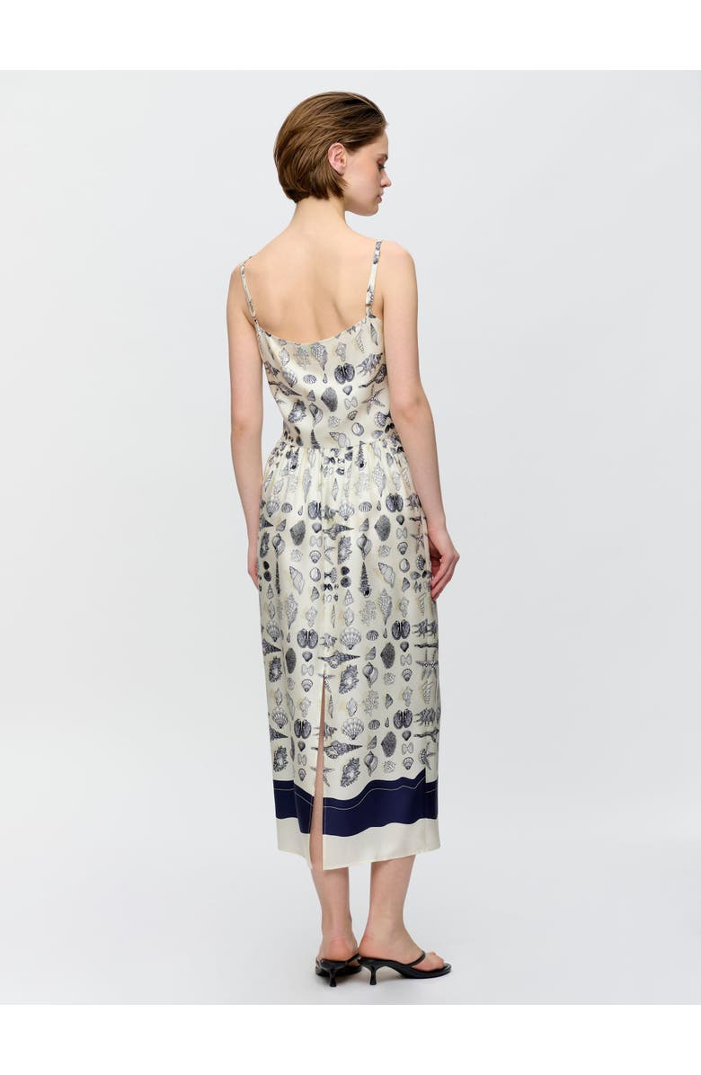 Callas Milano Samantha Print dress, Alternate, color, Navy / Ivory