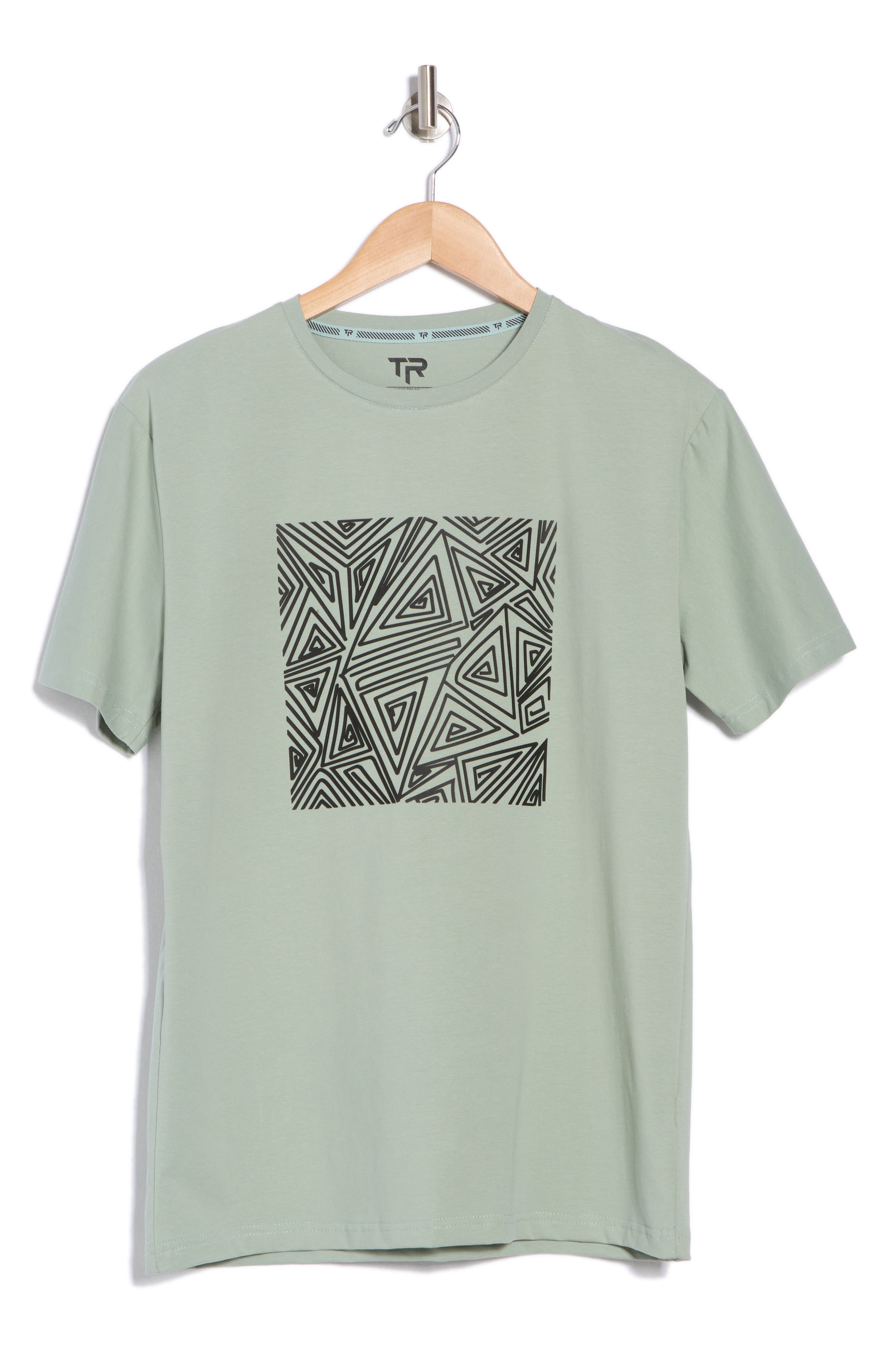 T.R. PREMIUM 3D Abstract Stretch Cotton Graphic T-Shirt (Men ...