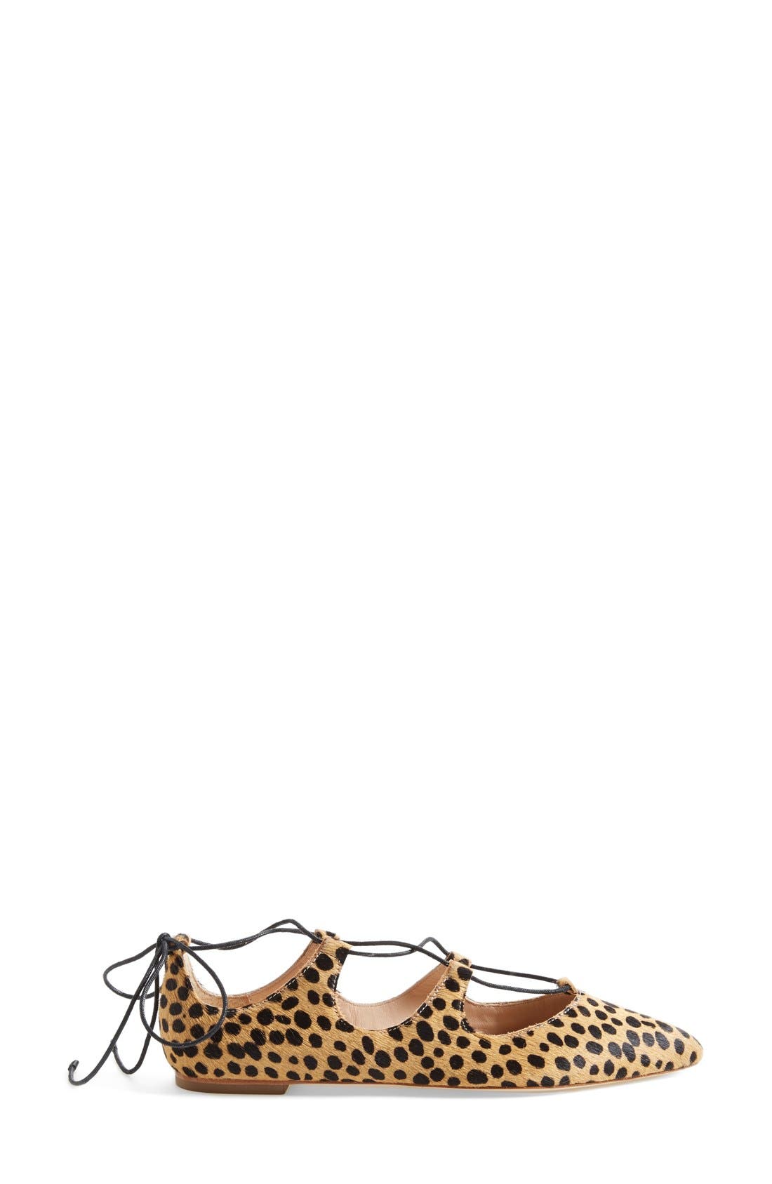 'Ambra' Flat, Alternate, color, CHEETAH