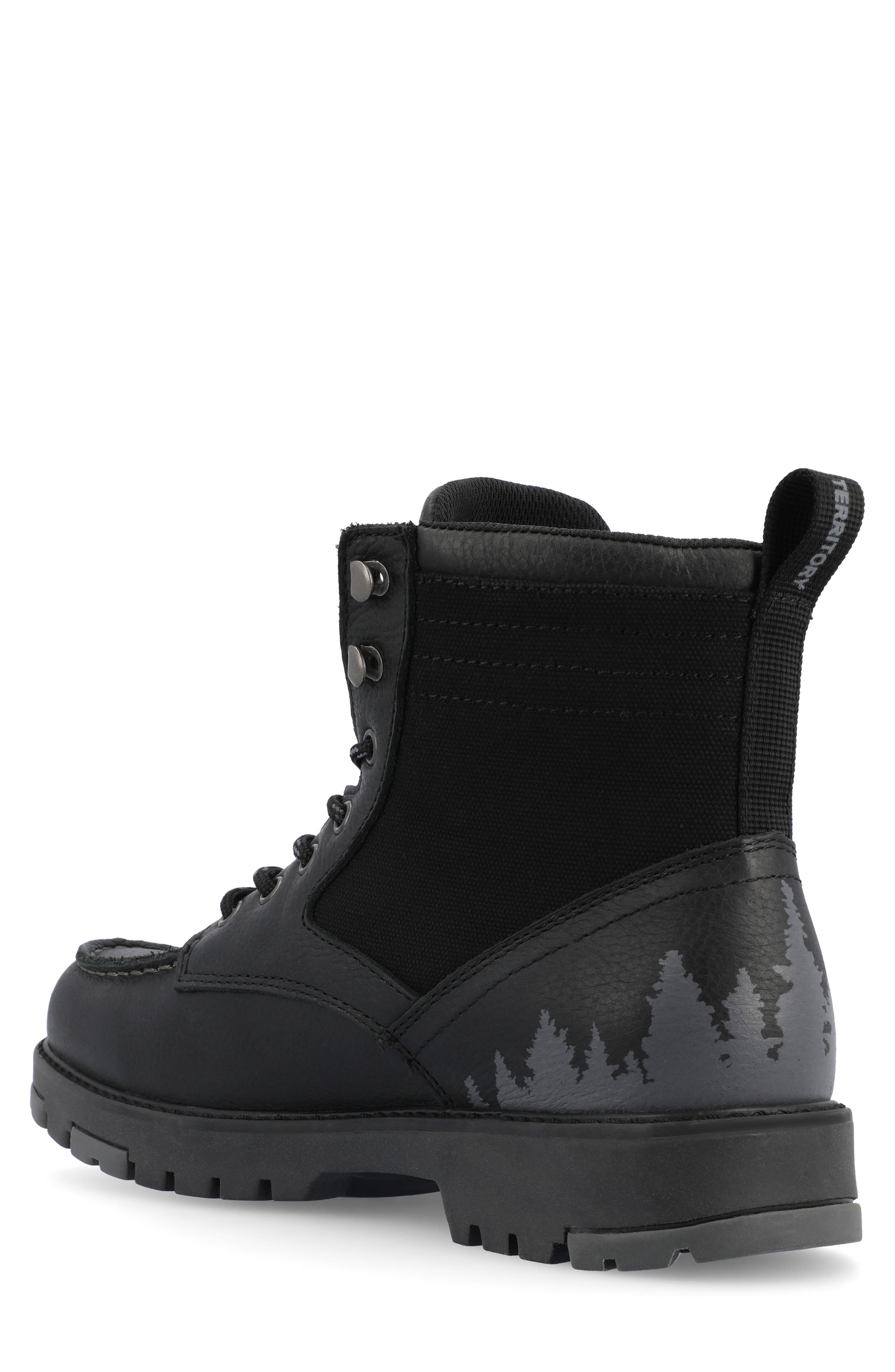 TERRITORY BOOTS Timber Water Resistant Leather Boot, Alternate, color, 