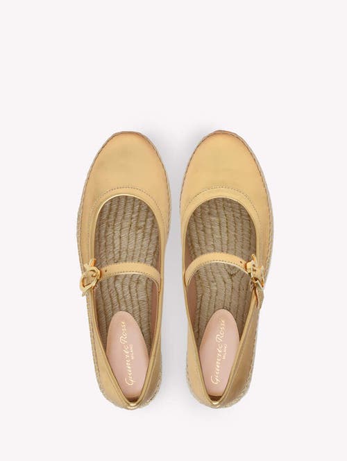 Gianvito Rossi Elda Sandals In Metallic Gold
