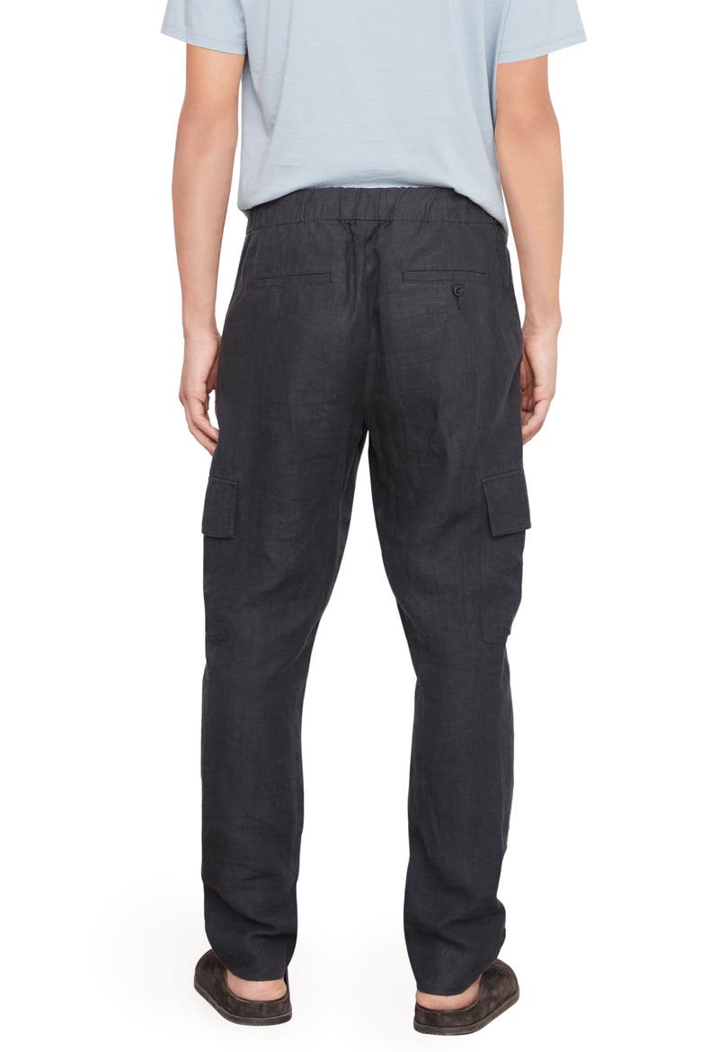 Hemp Cargo Pants, Alternate, color, WASHED BLACK