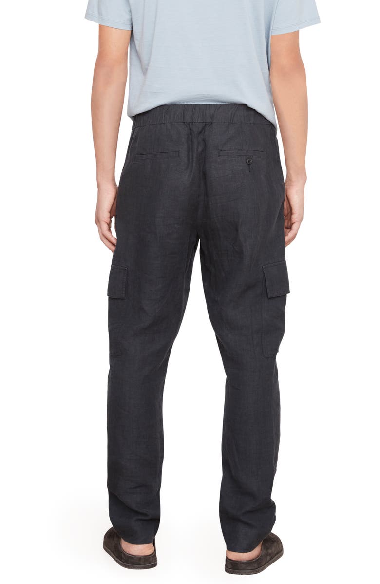 Vince Hemp Cargo Pants, Alternate, color, Washed Black