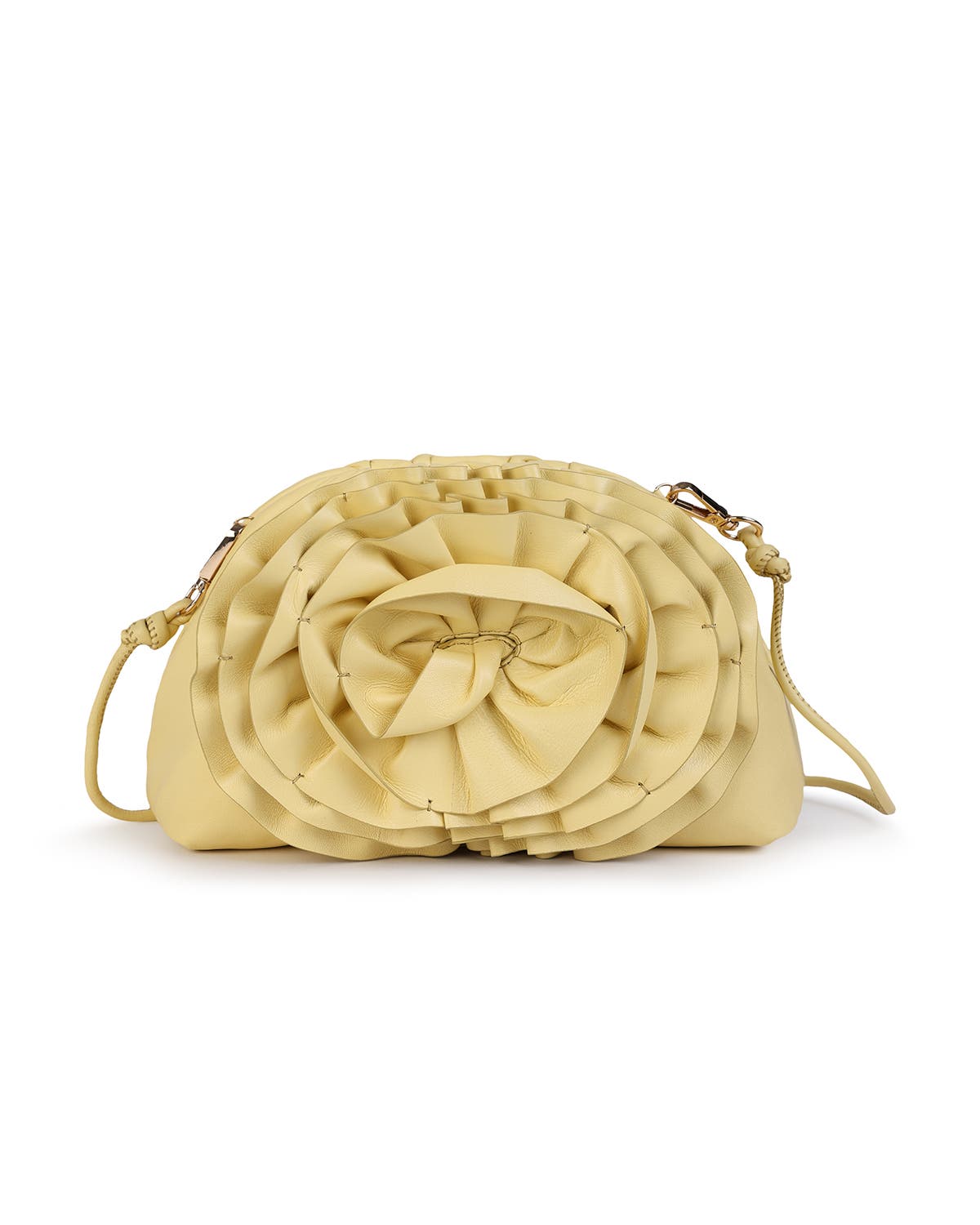 Aya Frame Clutch, Alternate, color, YELLOW