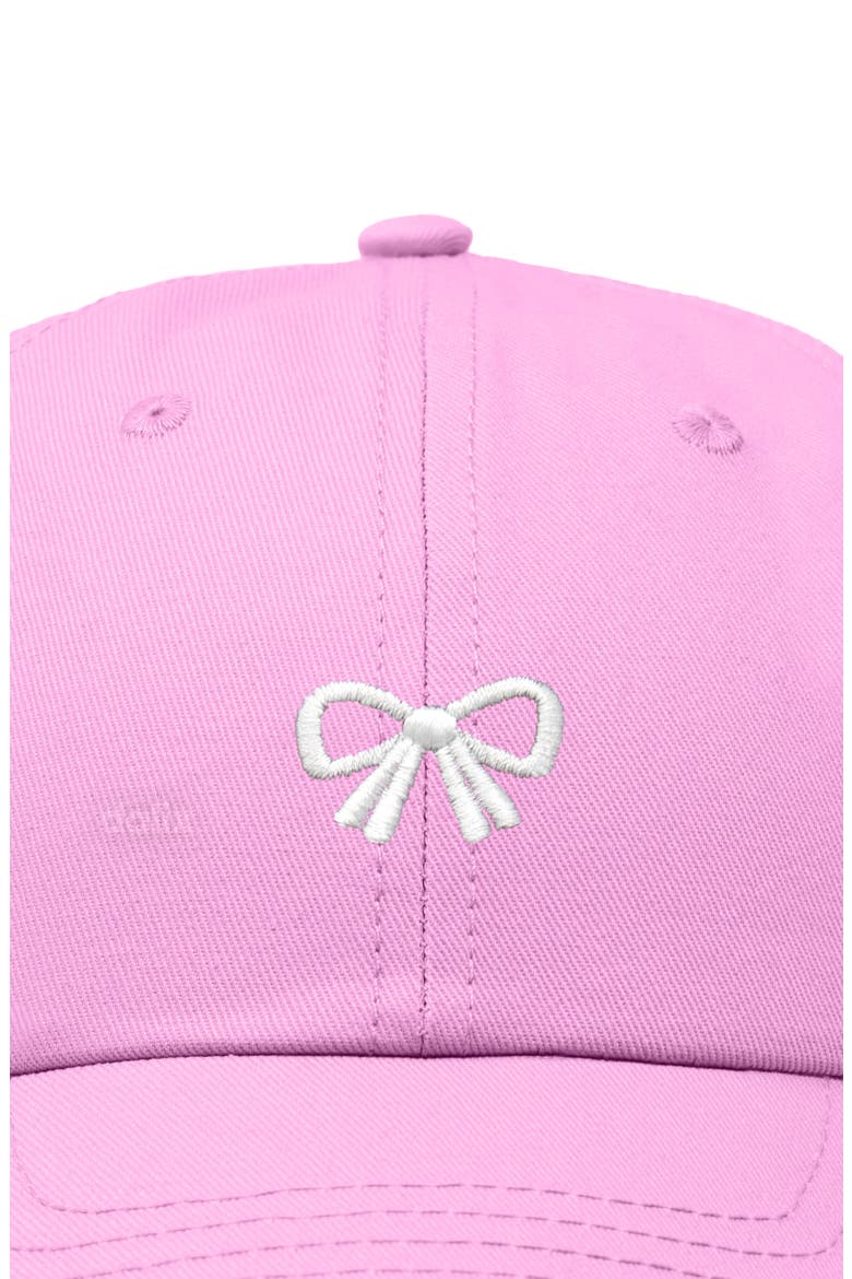 Bow Dad Cap, Alternate, color, Light Pink
