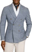 Brooklyn Brigade Douglas Double Breasted Plaid Blazer