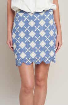 Lace Miniskirt