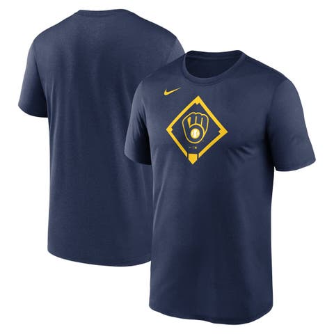 Men's Nike Navy Milwaukee Brewers Icon Legend Performance T-Shirt