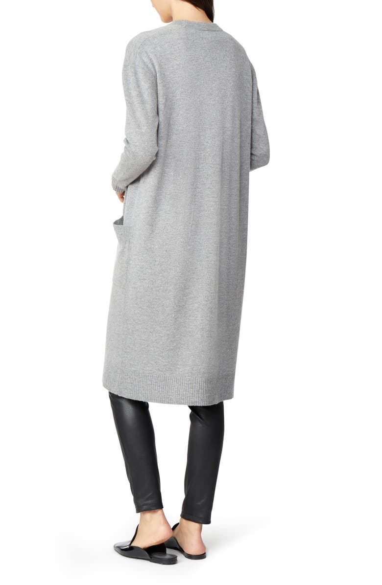 Habitual Ysabel Long Wool & Cashmere Cardigan, Alternate, color, 