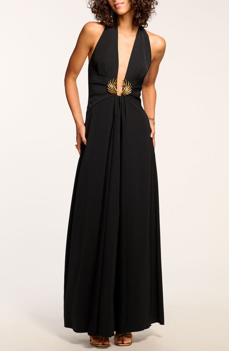 Ramy Brook Jenie Halter Gown, Main, color,