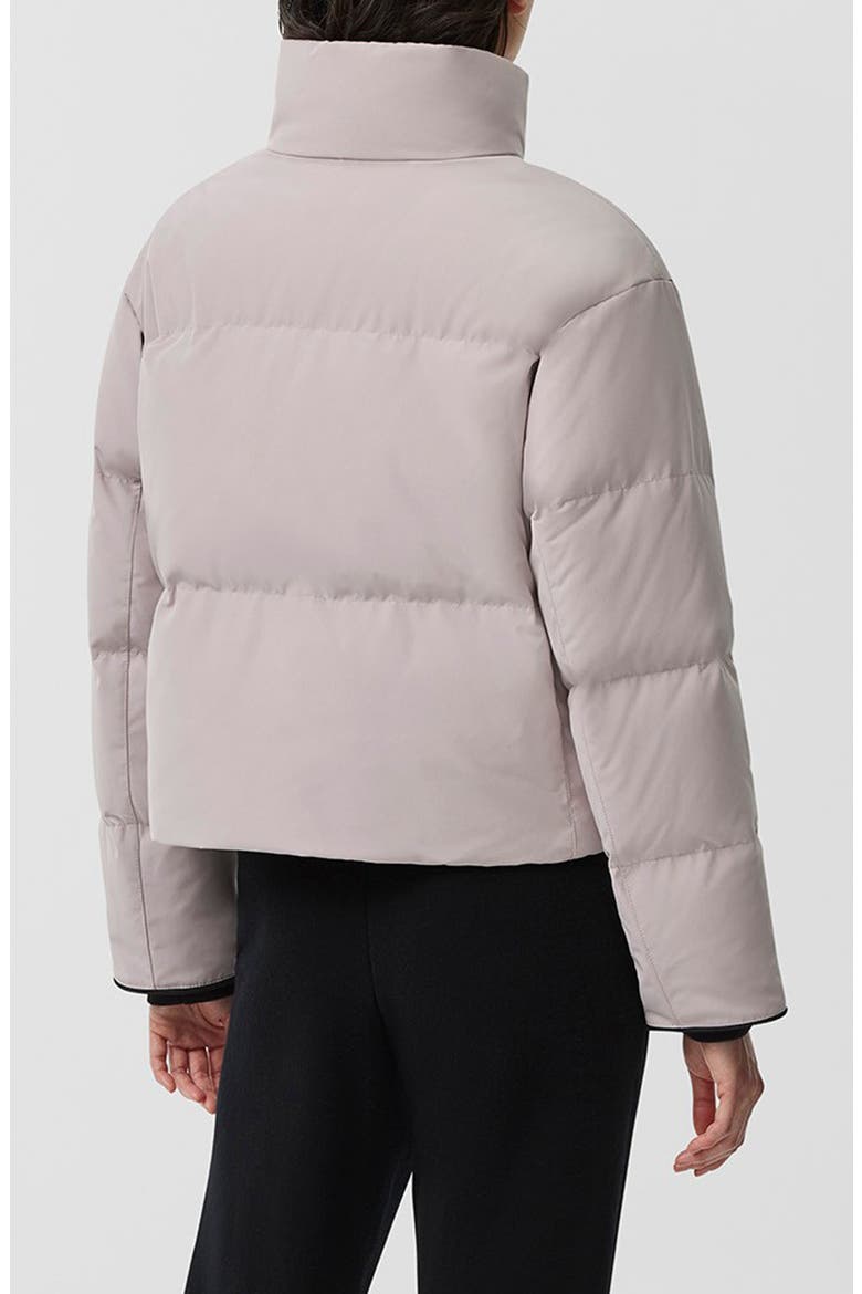 Grandview Black Label Crop 625 Fill Power Down Puffer Jacket, Alternate, color, LUCENT ROSE
