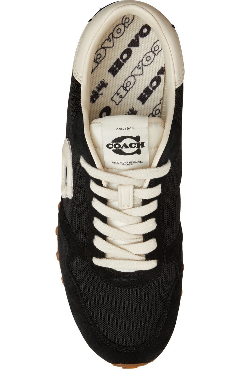 COACH Essental Sneaker, Alternate, color, Black/Chalk