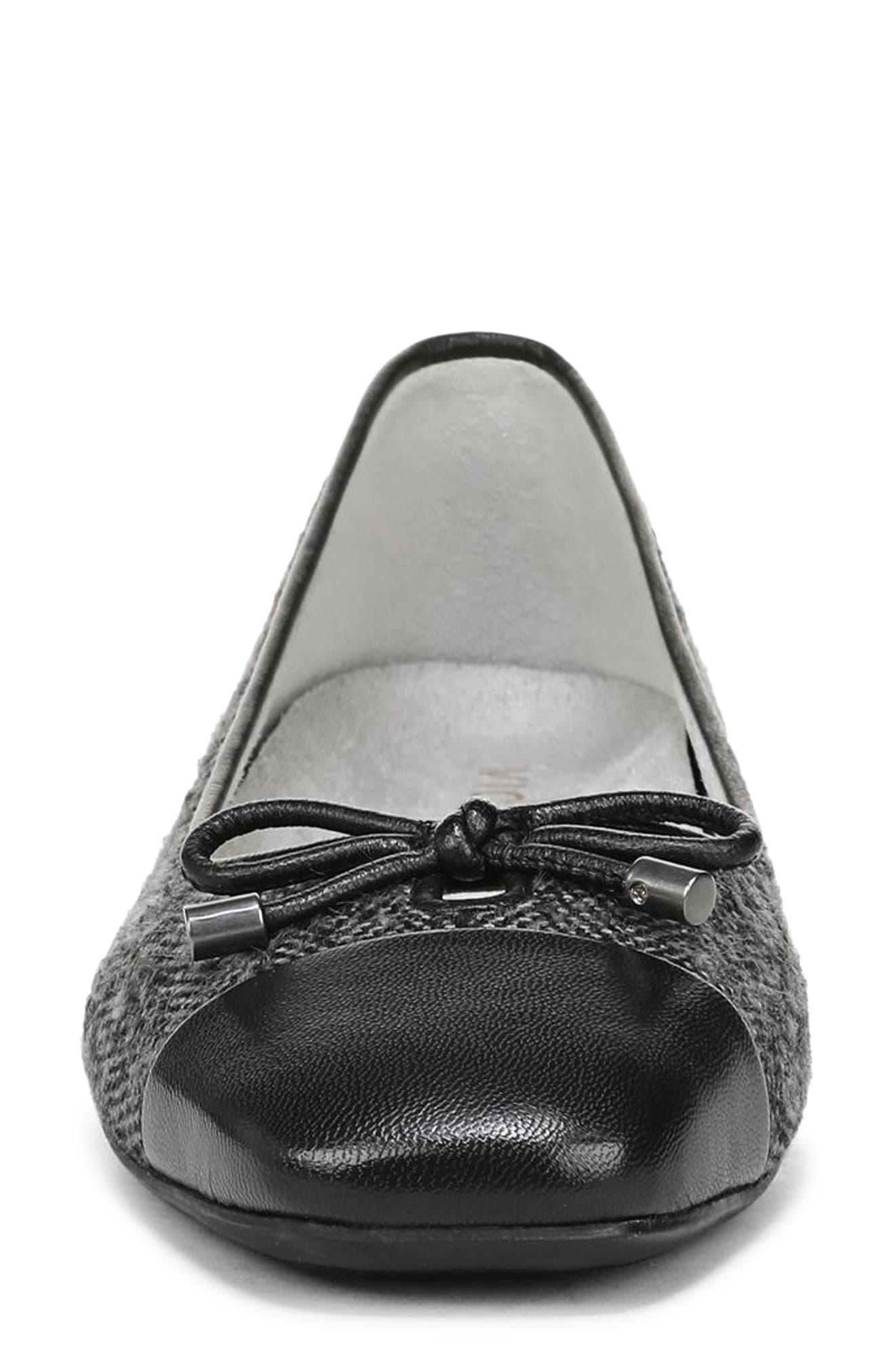 Vionic Klara Cap Toe Flat, Alternate, color, Slate Grey Multi
