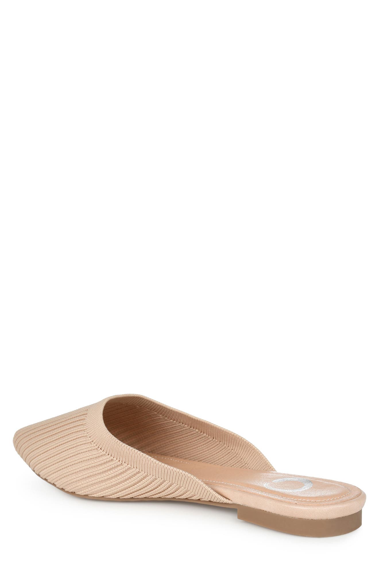 Journee Collection Aniee Knit Mule, Alternate, color, Beige