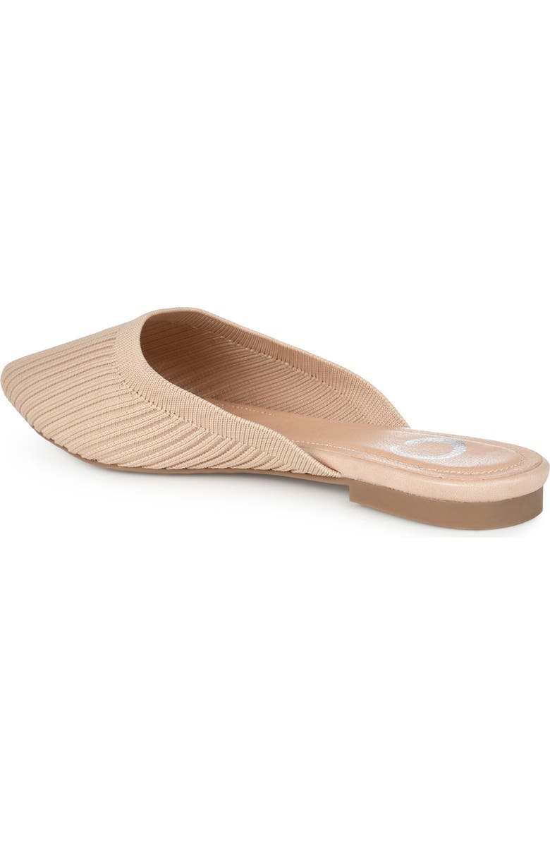 Journee Collection Aniee Knit Mule, Alternate, color, Beige