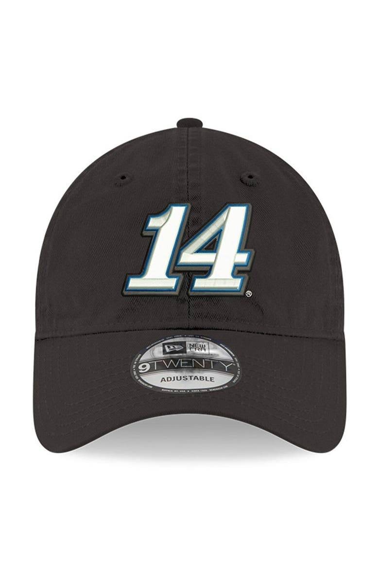 Men's New Era Black Chase Briscoe Enzyme Washed 9TWENTY Adjustable Hat, Alternate, color, Black