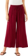 FIFTEEN TWENTY Amanda Stripe Drawstring Ankle Wide Leg Pants