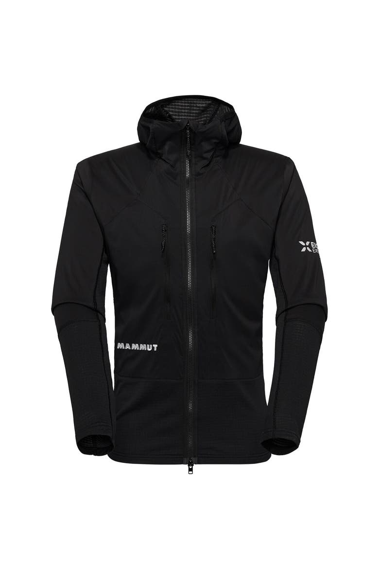 Eiger Nordwand In Flex Air Hybrid Hooded Jacket - Men's, Alternate, color, Black